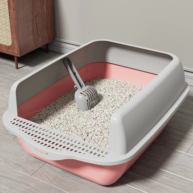 Semi enclosed cat litter basin - Image 3